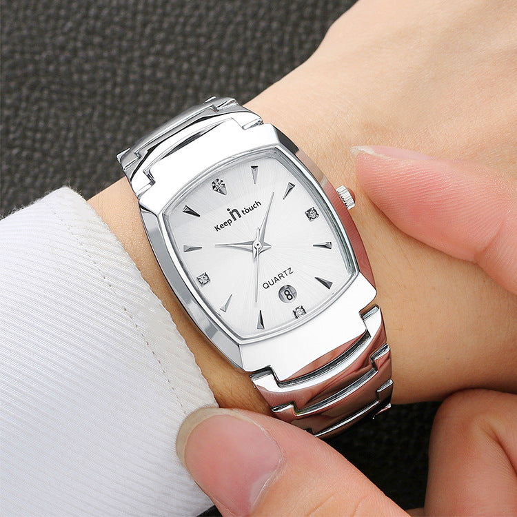 Ladies Tungsten Steel Couple Watch