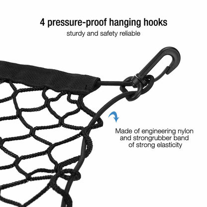 Trunk CARGO NET Nylon Elastic Mesh Organizer