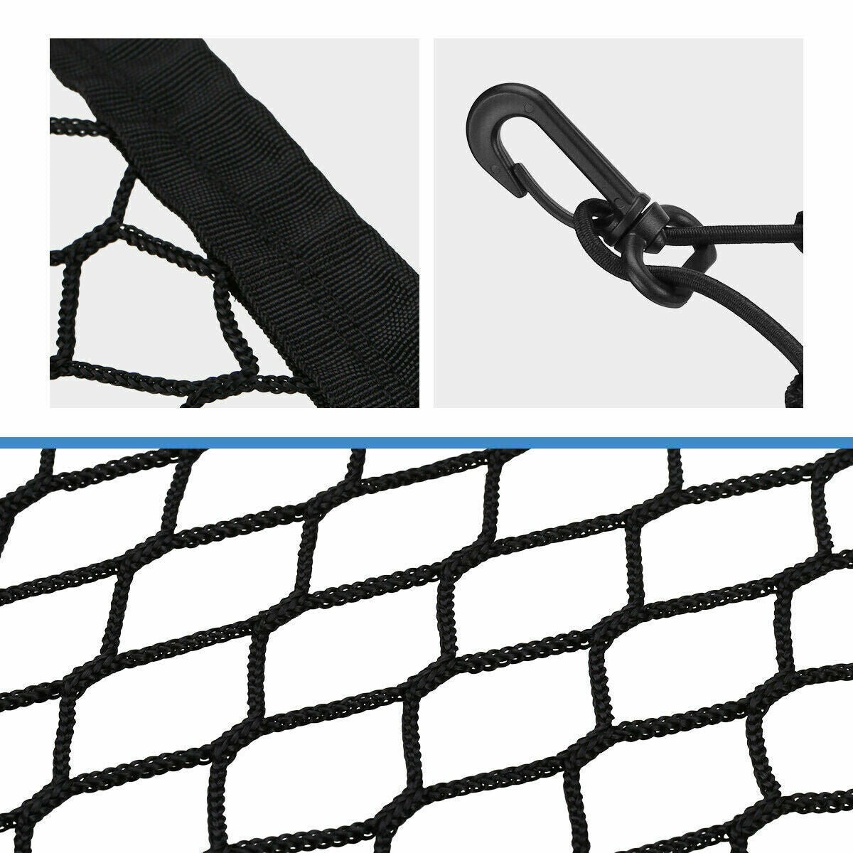 Trunk CARGO NET Nylon Elastic Mesh Organizer